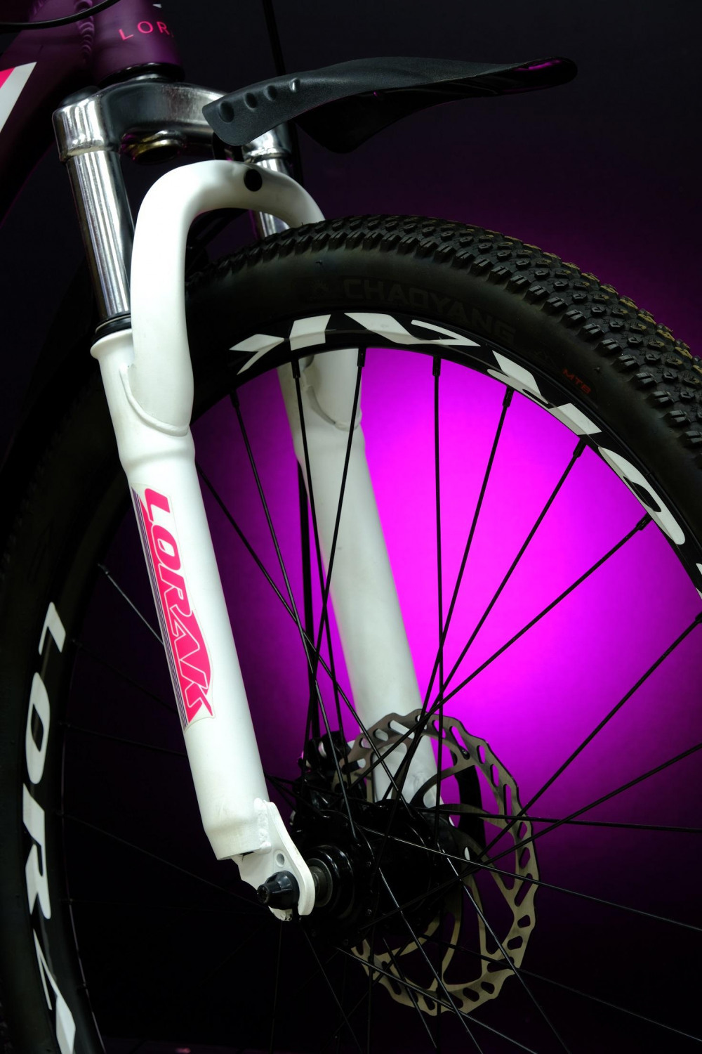 Lorak Glory 100 Матовый Фиолетовый/Розовый рама 15 (на рост 141-160)