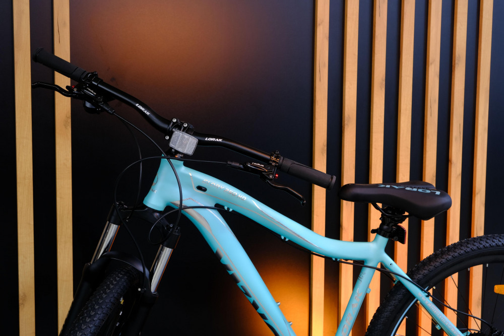 LORAK GLORY 250 HD Матовый Светло Голубой/Серебристый рама 19 (на рост 171-182)